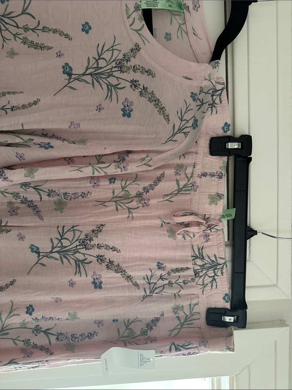Honeydew Floral Pink Two-Piece Pajama Set - Picture 4 of 5